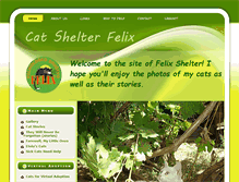 Tablet Screenshot of catshelter-felix.com